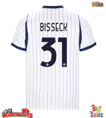 Inter Milan Yann Bisseck #31 Replica Away Stadium Shirt 2026-27 Short Sleeve